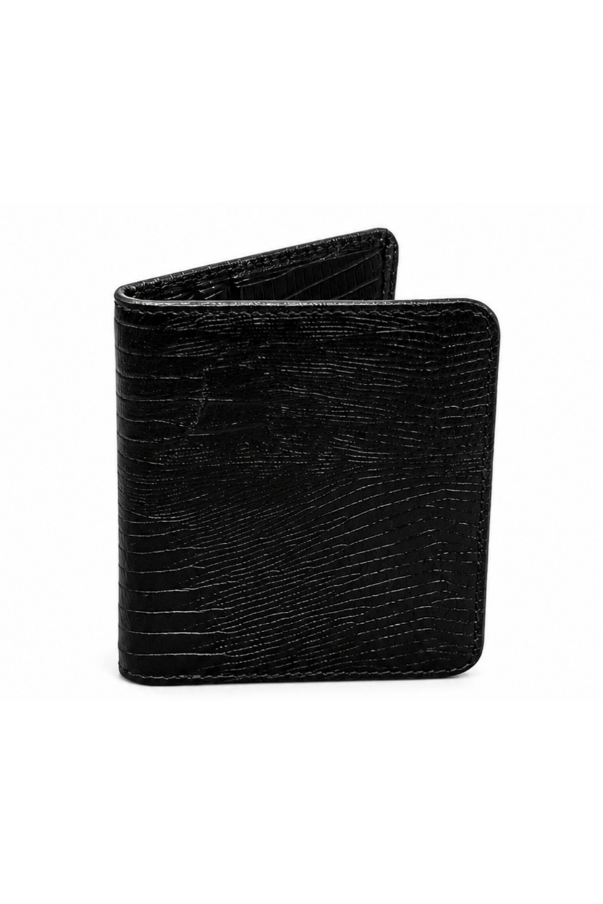 Unisex Siyah Hakiki Deri Kartlık Mini Cüzdan